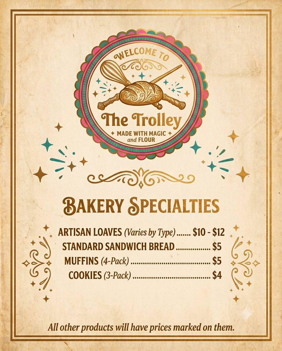 This Week's Menu and Setup