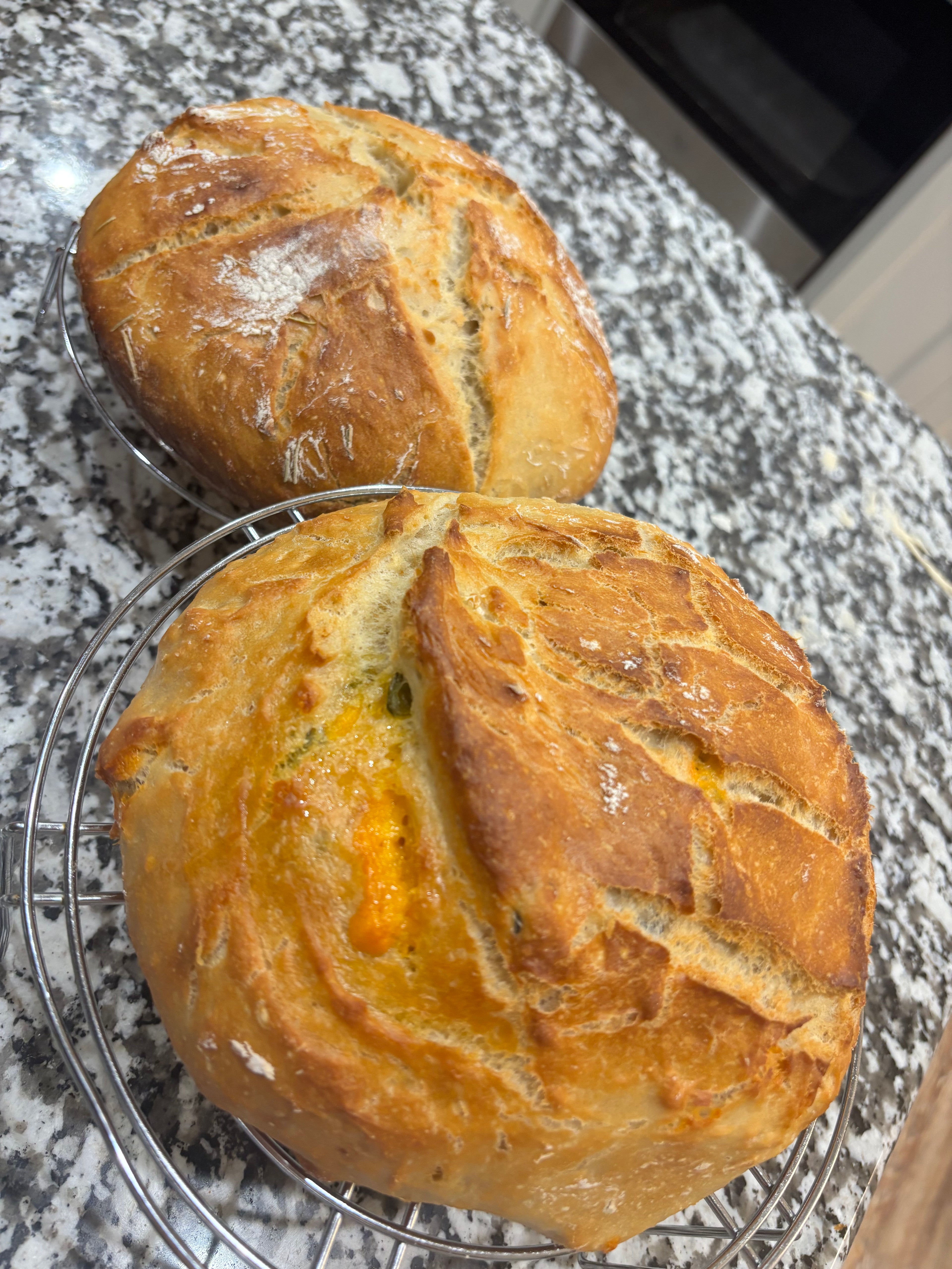 Cheddar Jalapeno Artisan Loaf